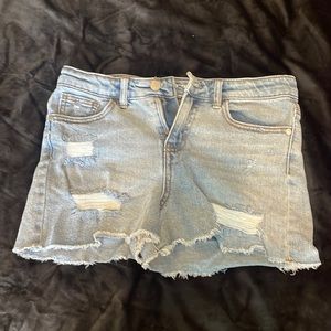 Size XL(14-16) jean shorts from target
